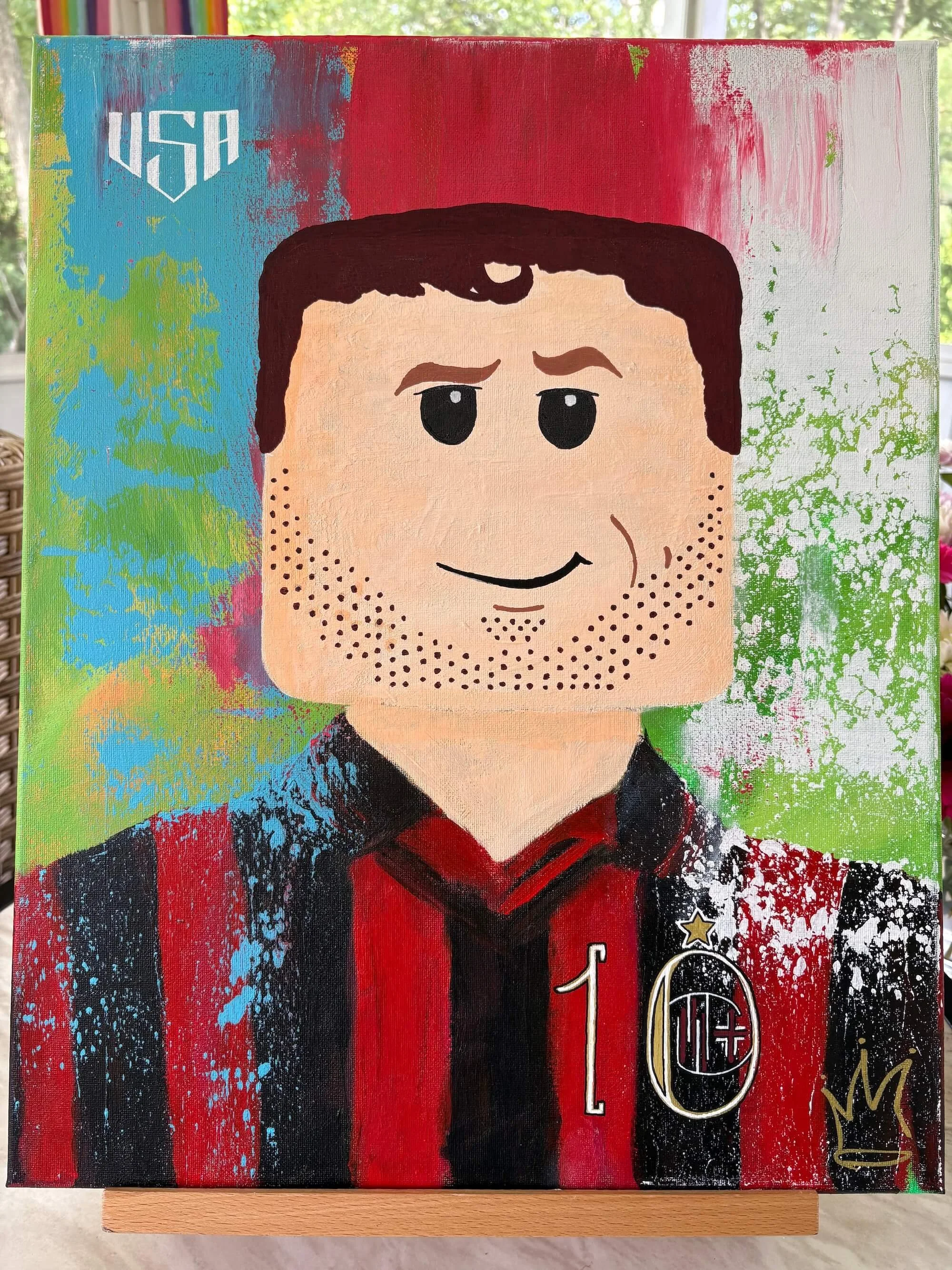 Pulisic - Stretched Canvas - $65