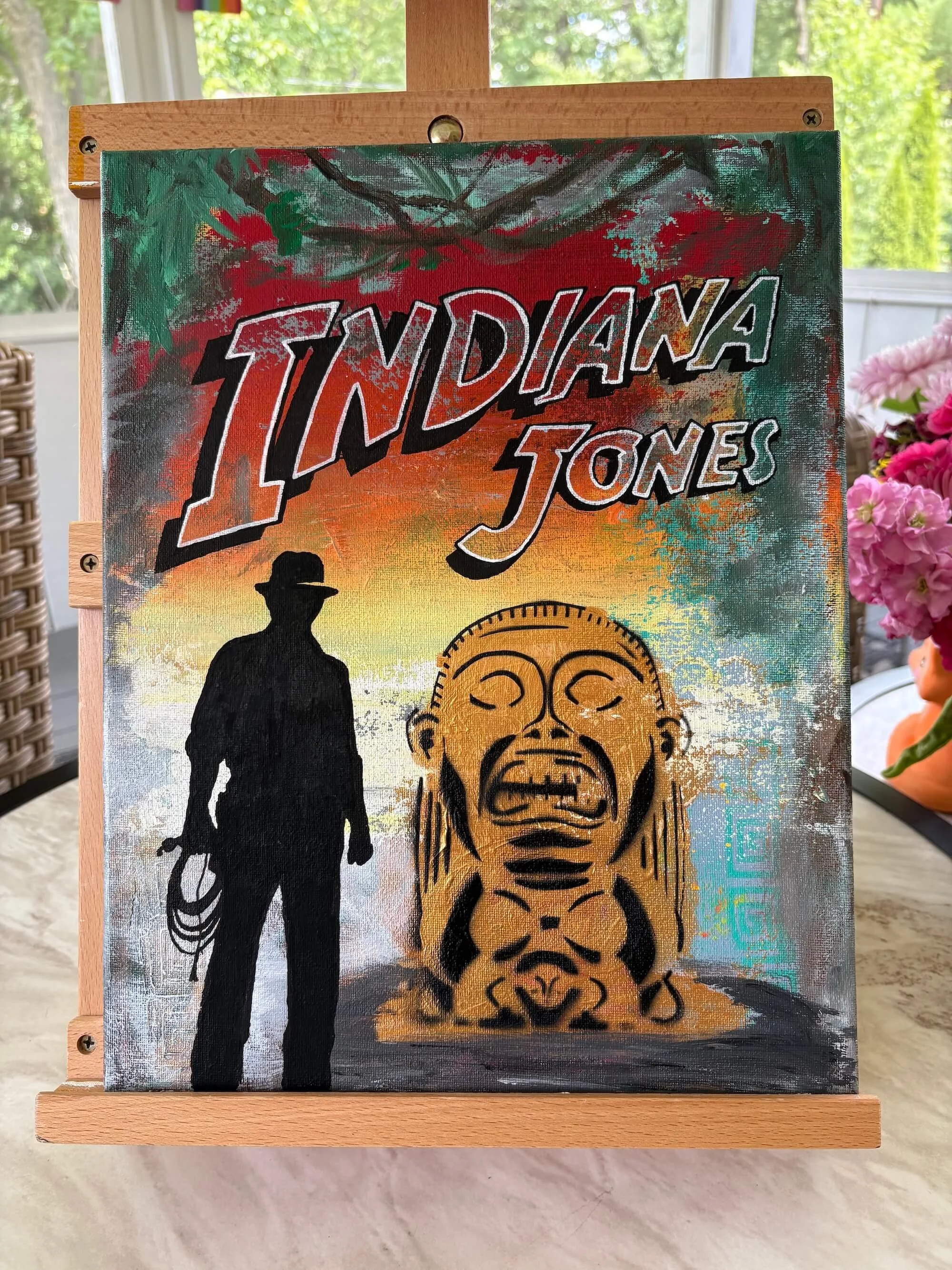 Indy - Stretched Canvas - $120