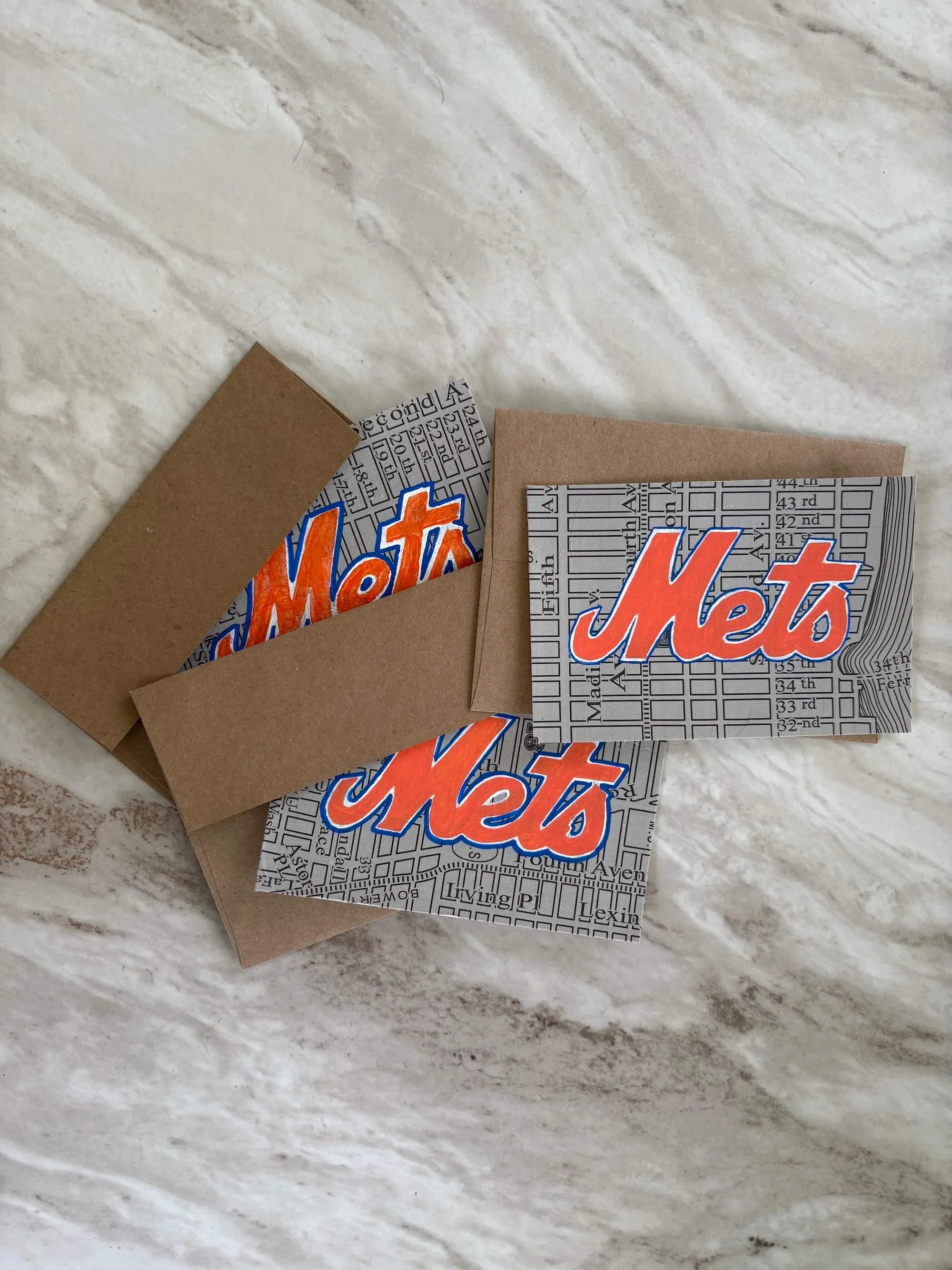 Mets Cards - $25
