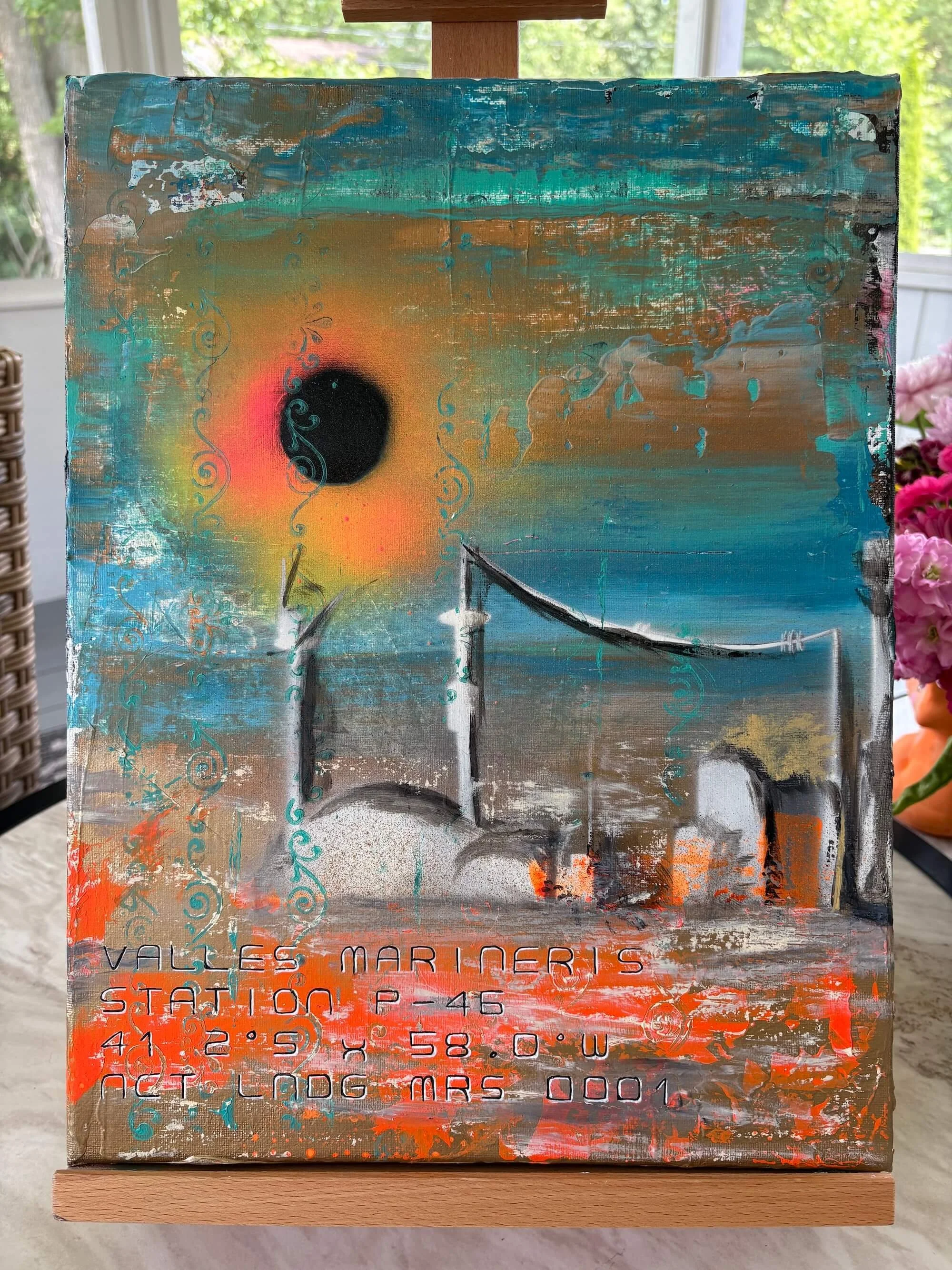 Outpost - Stretched Canvas - $60