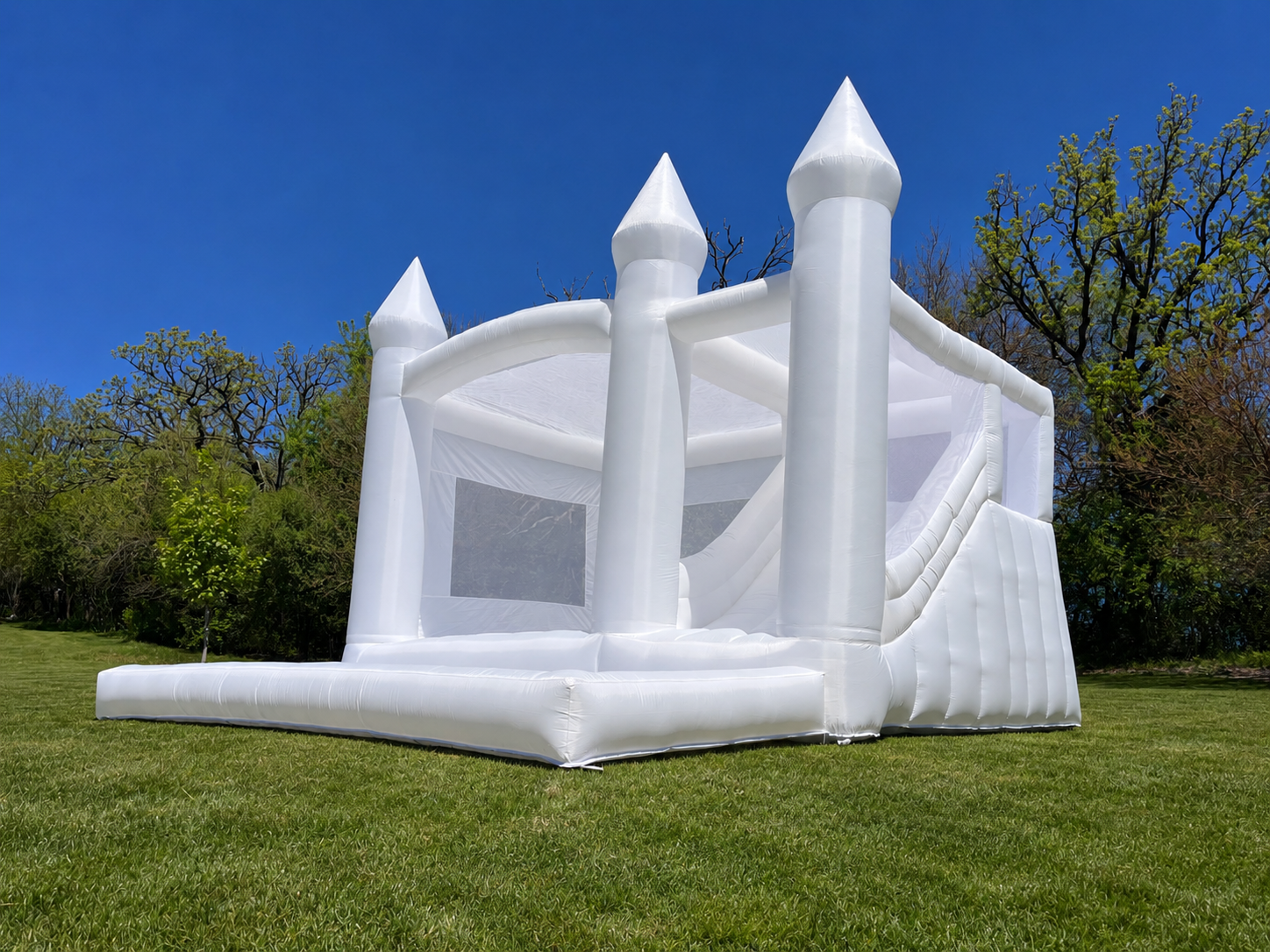 Large White Bounce House