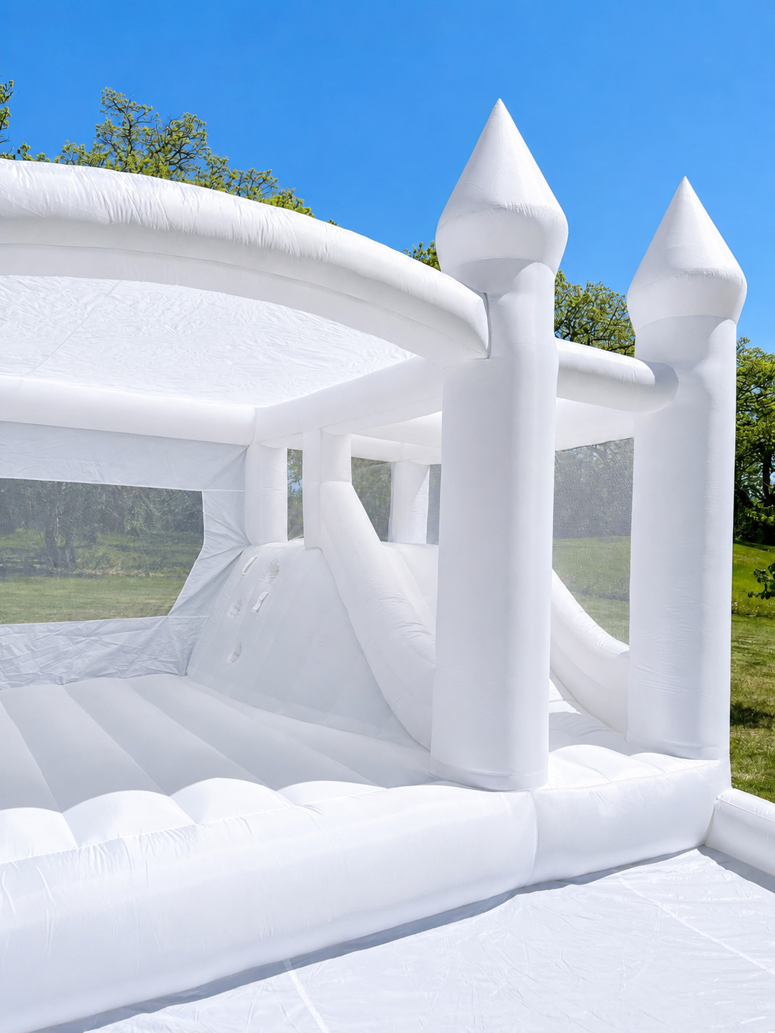 Large White Bounce House
