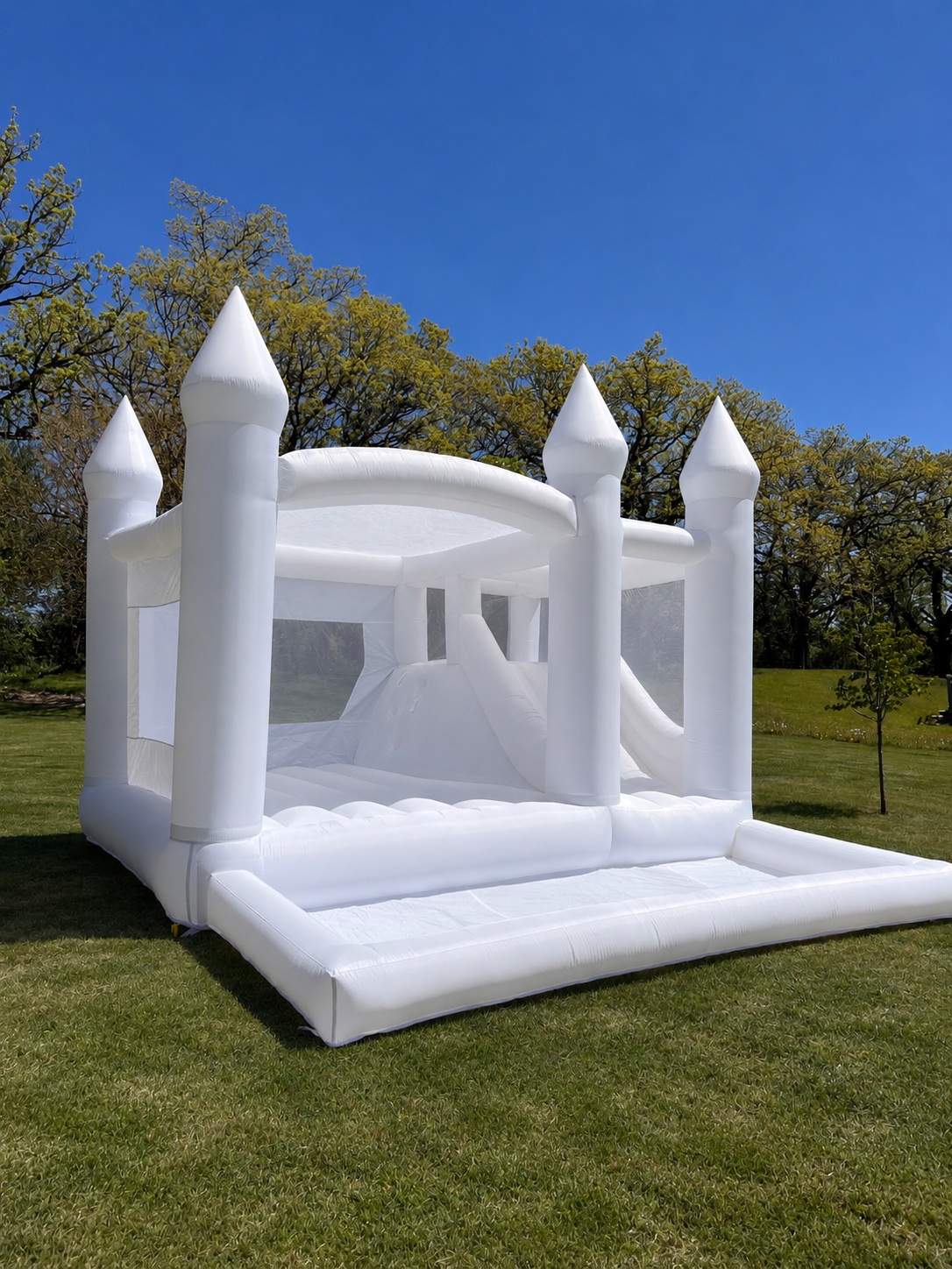 Large White Bounce House