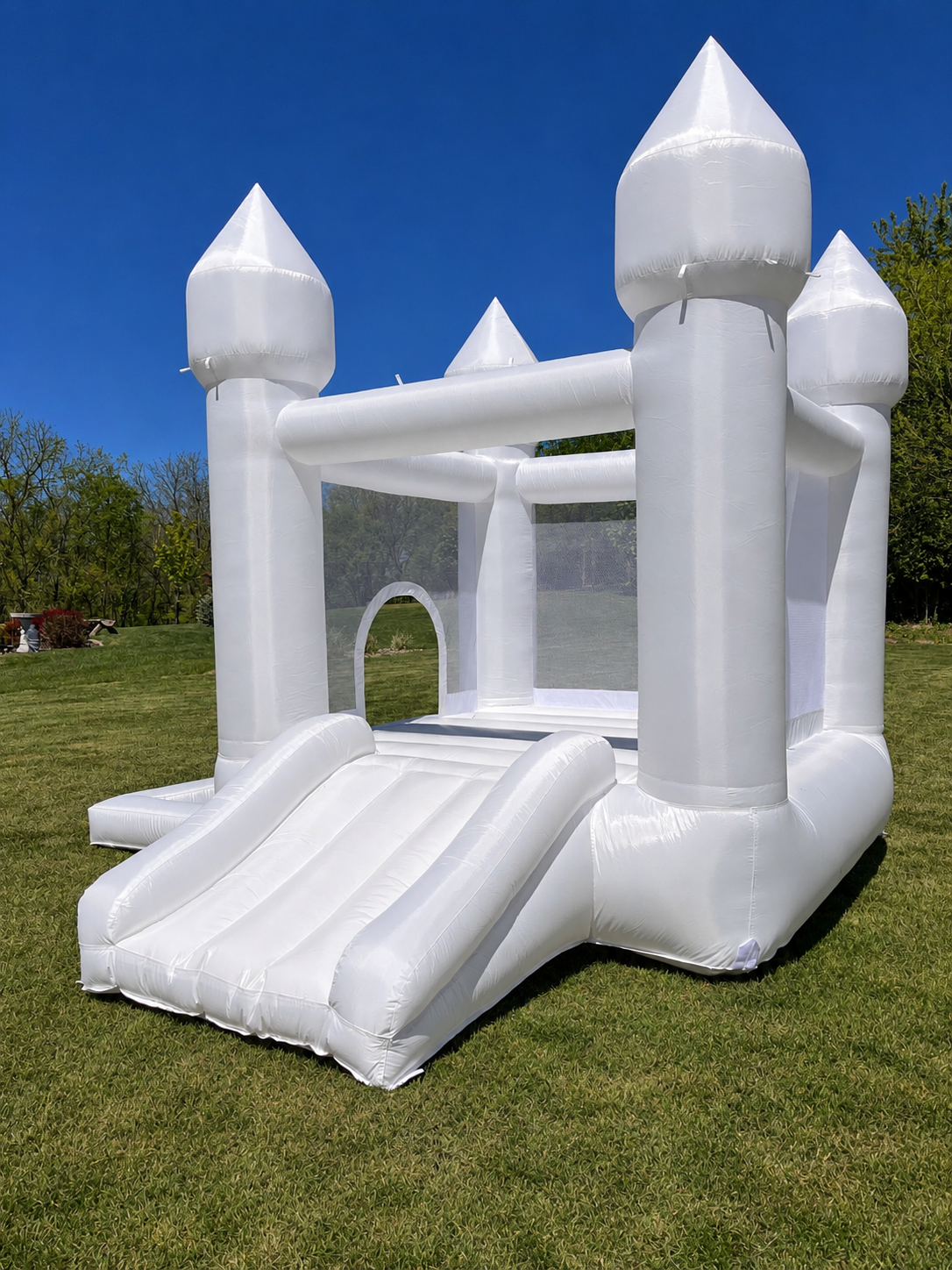 Toddler White Bounce House 