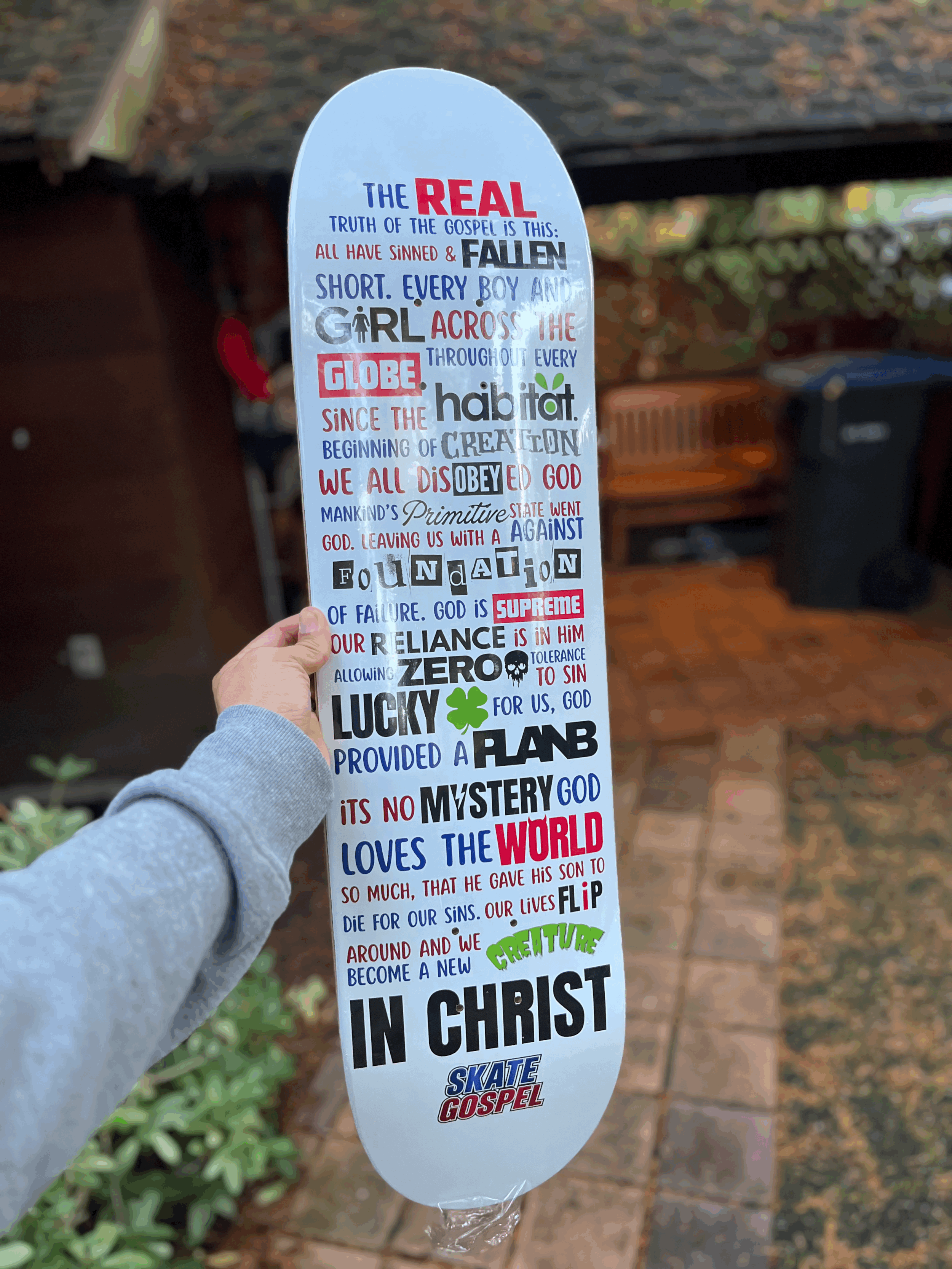 Skate Gospel White