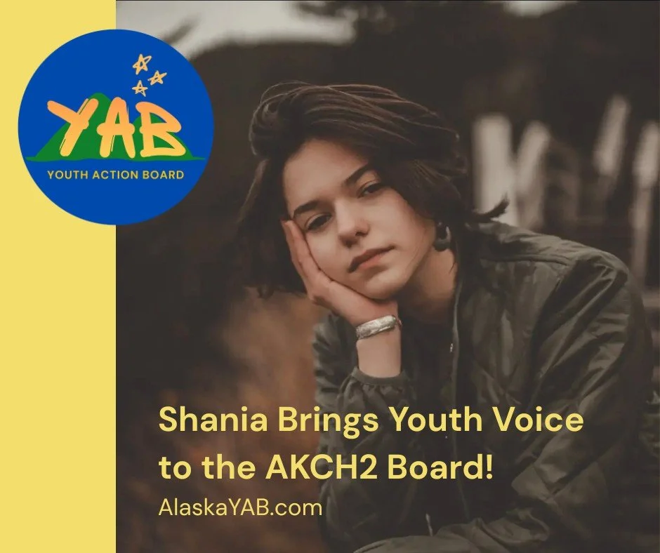 Rural YAB member Shania Murphy has just joined the Alaska Coalition on Housing &amp; Homelessness Board of Directors! As a youth member seat, we're stoked to have her expertise at the table.

Want youth voice at your table? Connect with your local YA