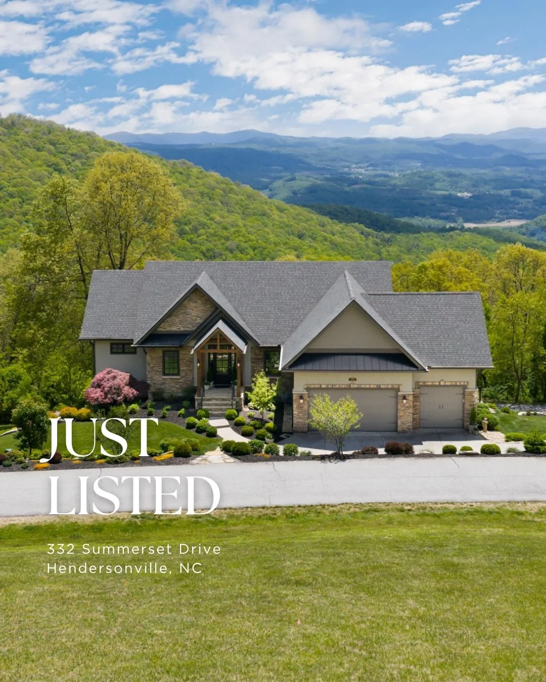 JUST LISTED
332 Summerset Drive
Hendersonville, NC

Masterfully redesigned mountain retreat with long range southern views, warm and well appointed interiors, and the quiet rhythm of life at 3,700 ft elevation in Grand Highlands at Bearwallow Mountai