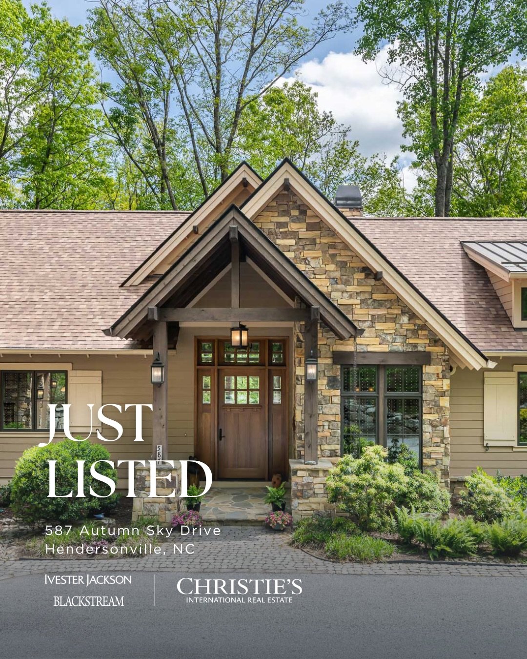 JUST LISTED

587 Autumn Sky Drive
Hendersonville, NC
Grand Highlands at Bearwallow Mountain

This is the kind of mountain home that just feels right the moment you walk in &mdash; warm, spacious, and set among the trees. Situated on 1.43 private acre