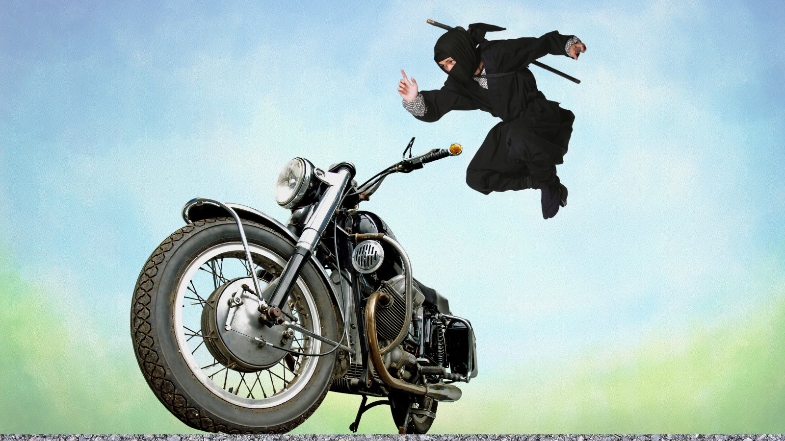 Motorcycles, Ninjas and Caregiving