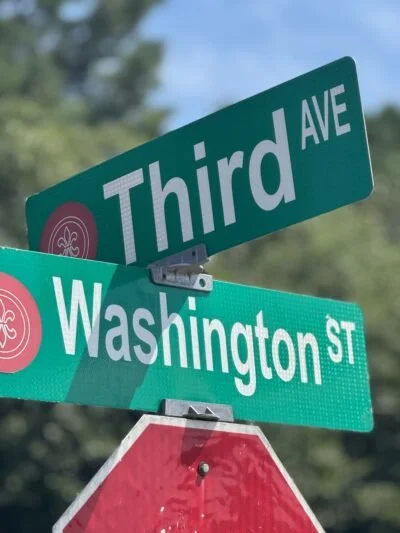 The Center for Mindful Exploration is located at the corner of Third Avenue and Washington Street.