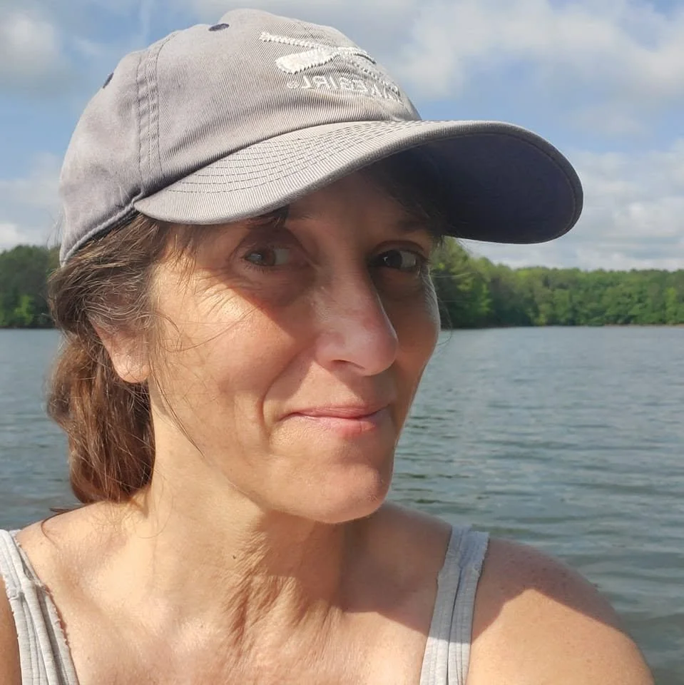 Susan Marshall on the water