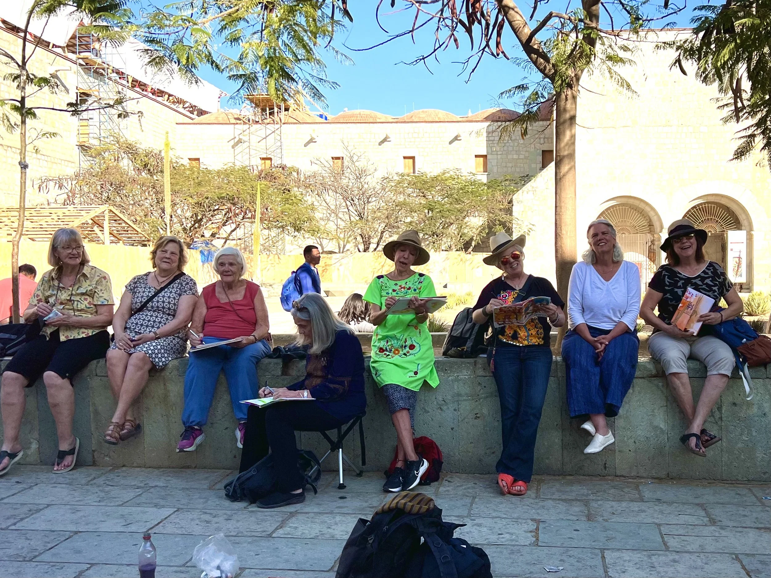 Urban sketching Oaxaca with Meagan Burns