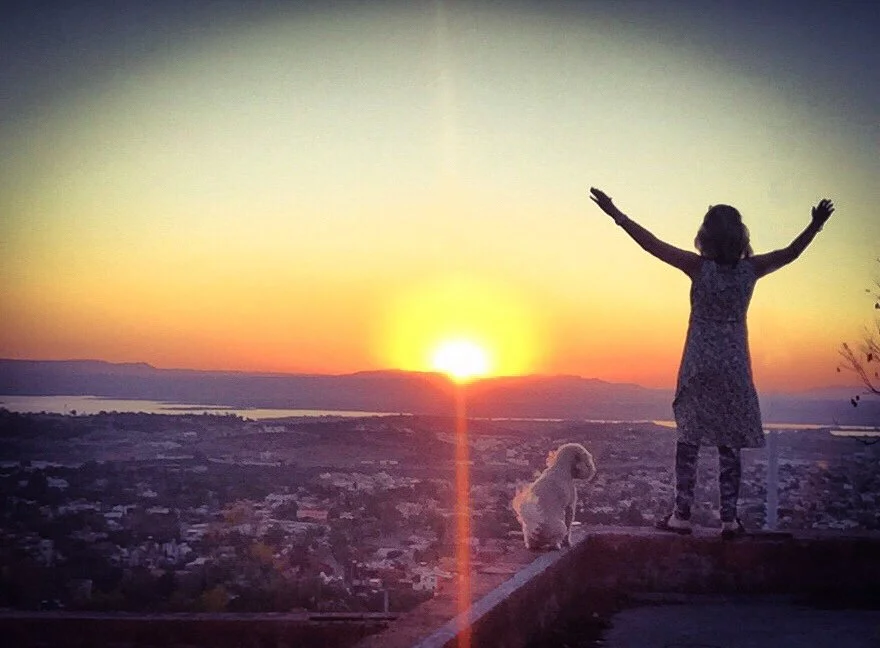sunset with Meagan Burns