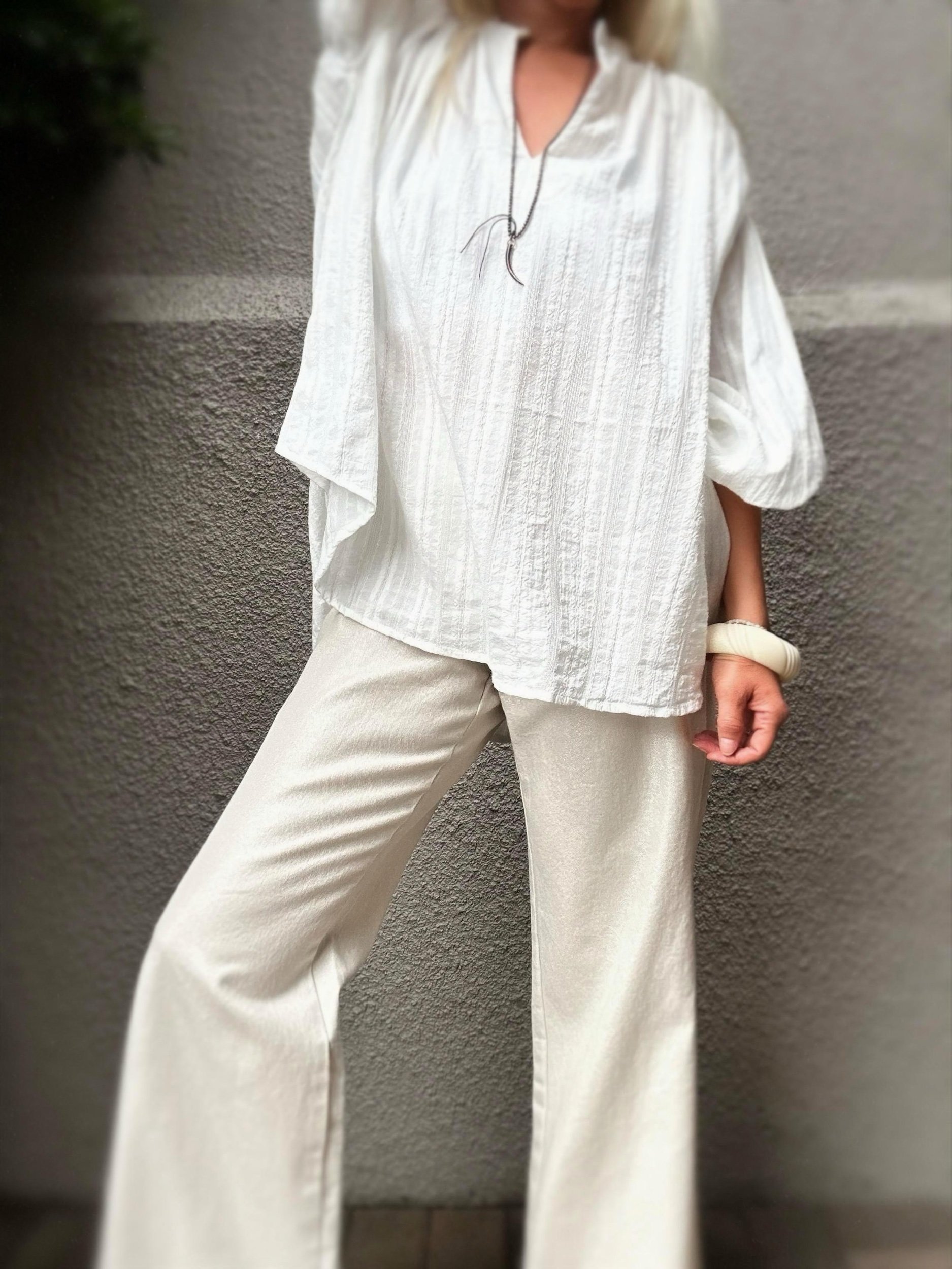 Banditas Flegrei Oversized Cotton Shirt