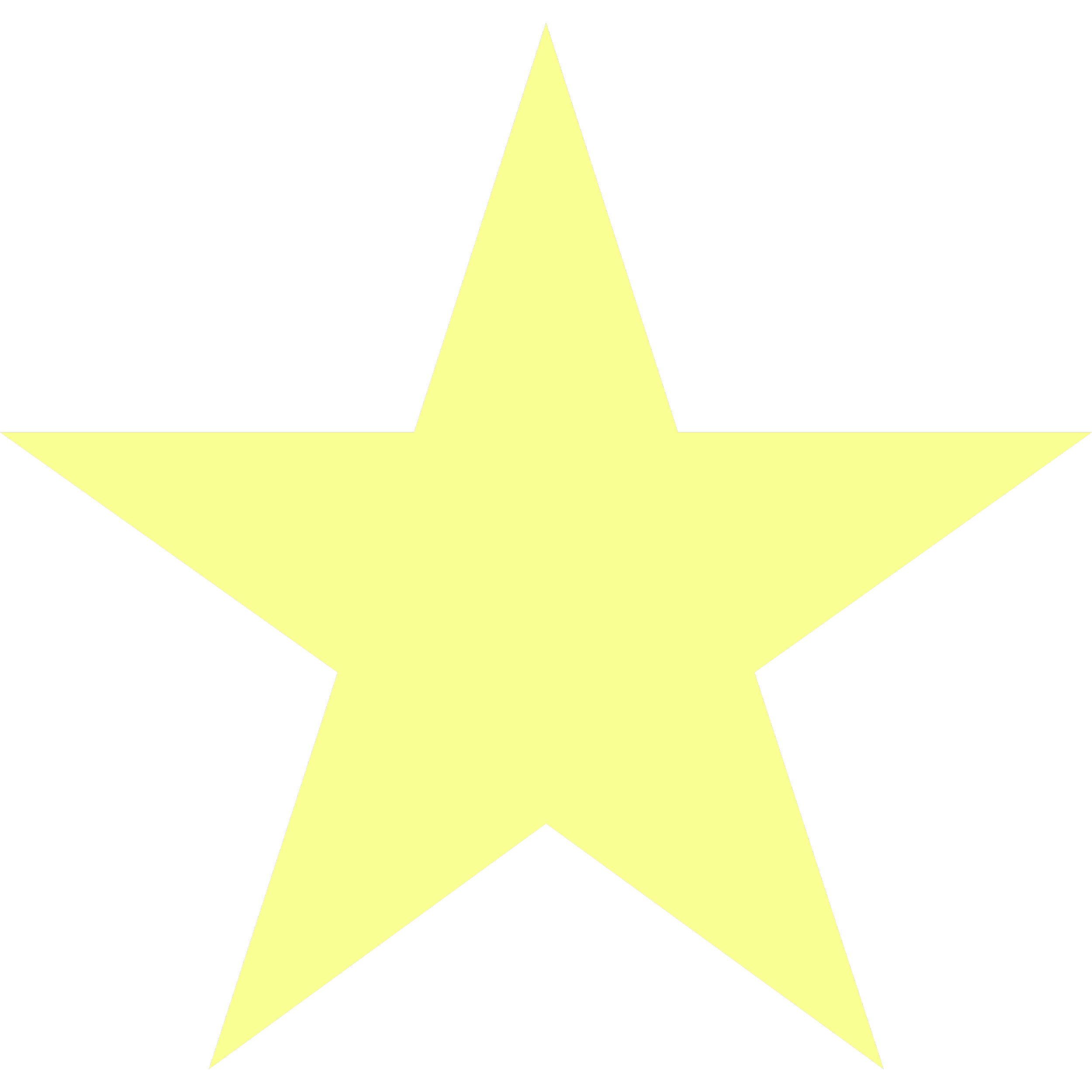 A yellow star with a black background.