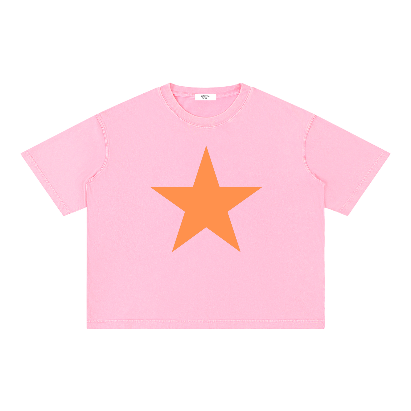 Star Tee Pink / Orange