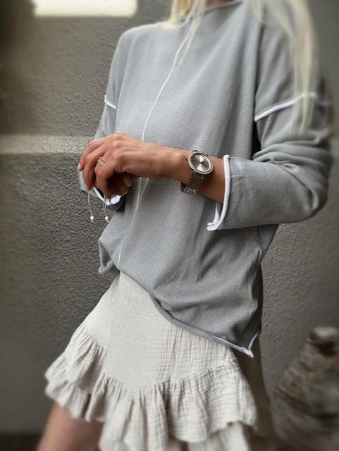 Wren Long Sleeve Knit - Grey *NEW*