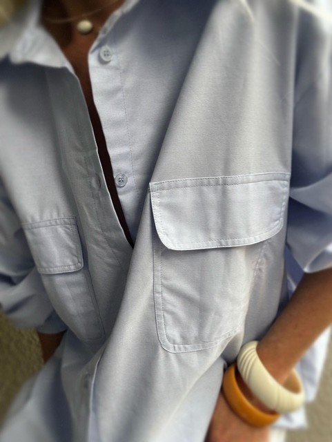 Hutting Shirt by Banditas from Marseille chest pocket detail