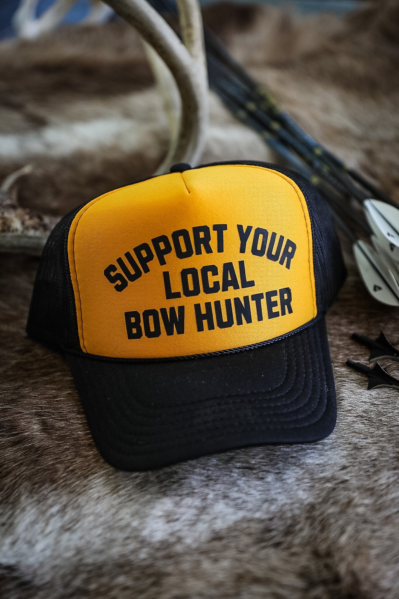 Support Your Local Bow Hunter Trucker Hat