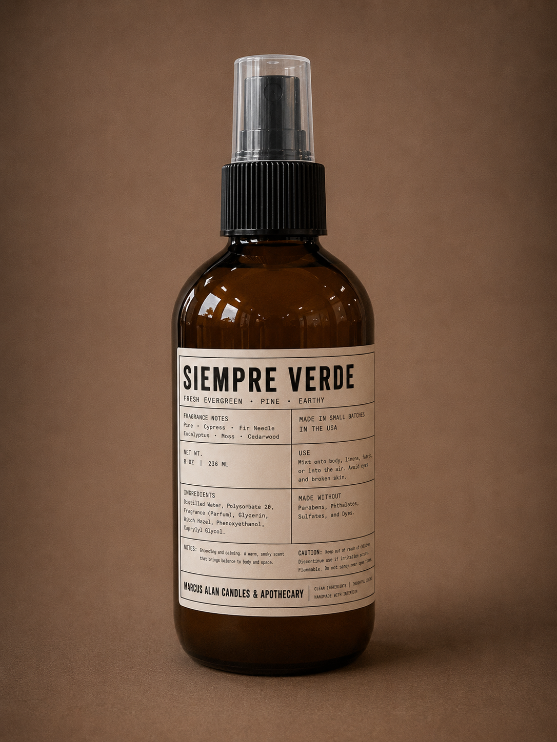 SIEMPRE VERDE BODY-LINEN ELIXIR