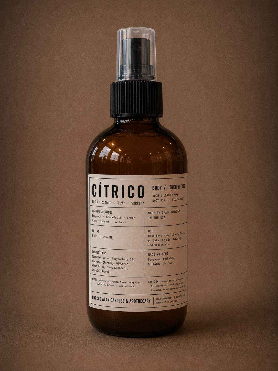 CÍTRICO BODY-LINEN ELIXIR