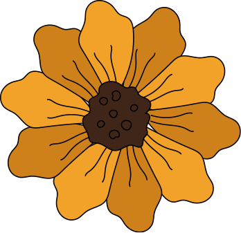 illustrated decorative flower