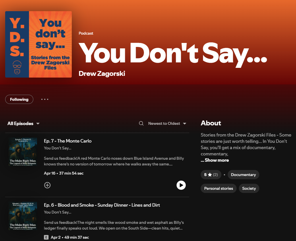 You Don't Say... Stories from the Drew Zagorski Files