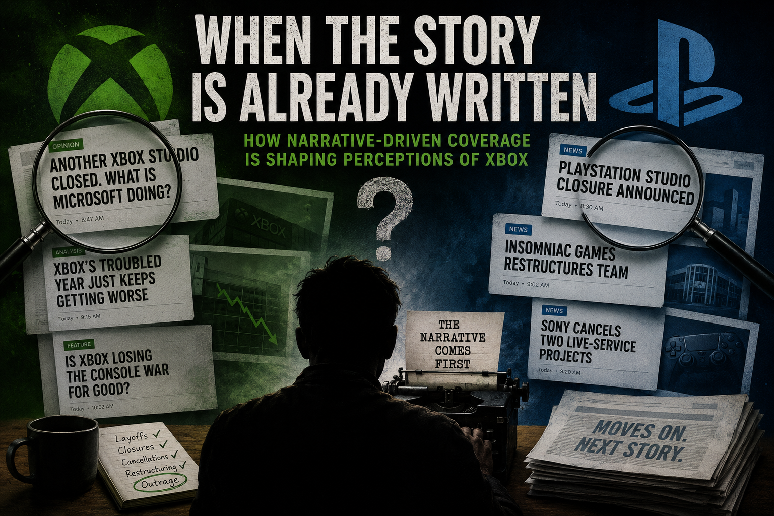 When the Story Is Already Written:
How Narrative-Driven Coverage Is Shaping Perceptions of Xbox