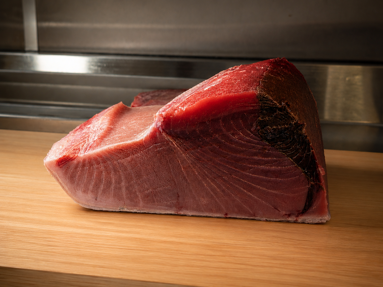 in-house dry aged bluefin tuna