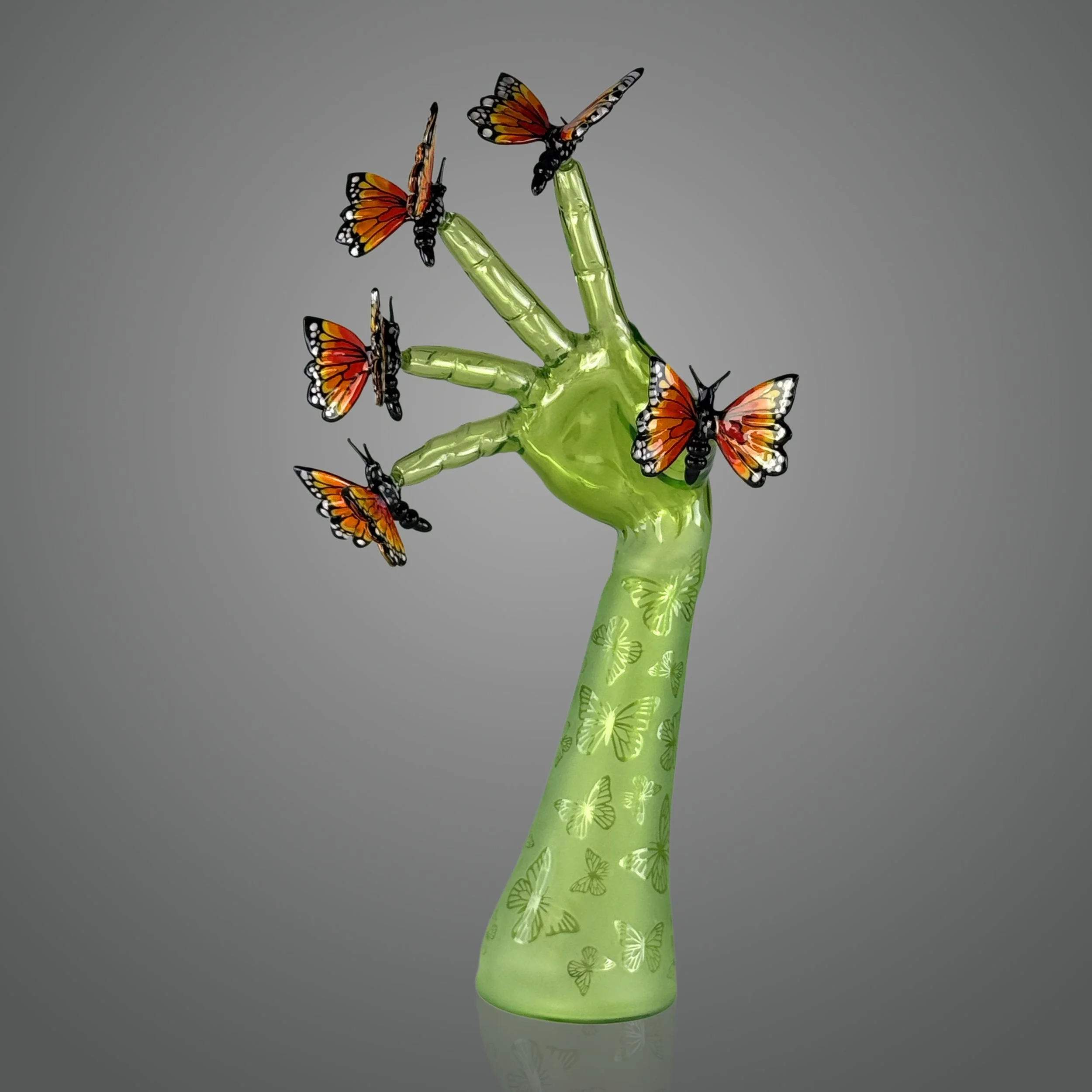 Butterfingers - 2025 - 17.5" tall. Collaboration with Shayla Behrman