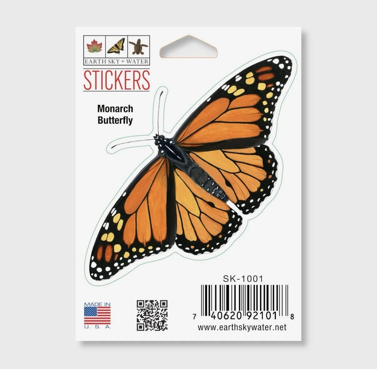 Monarch Butterfly Nature Sticker