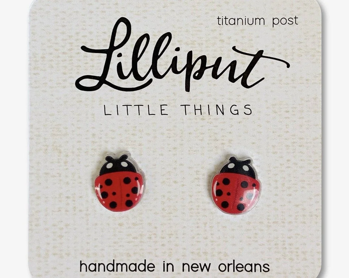 Ladybug Earrings