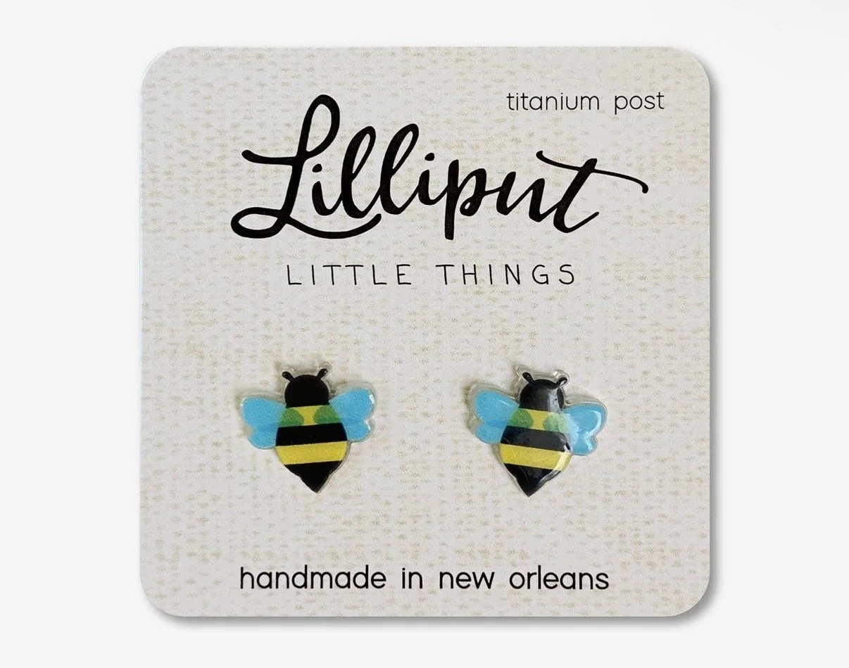 Honey Bee Earrings