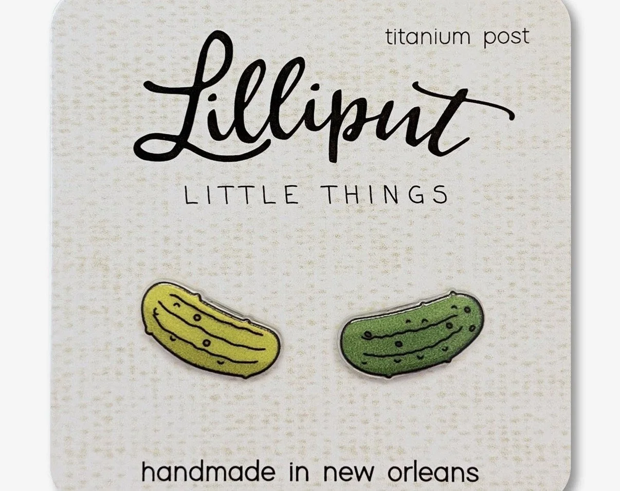 Pickle Earrings