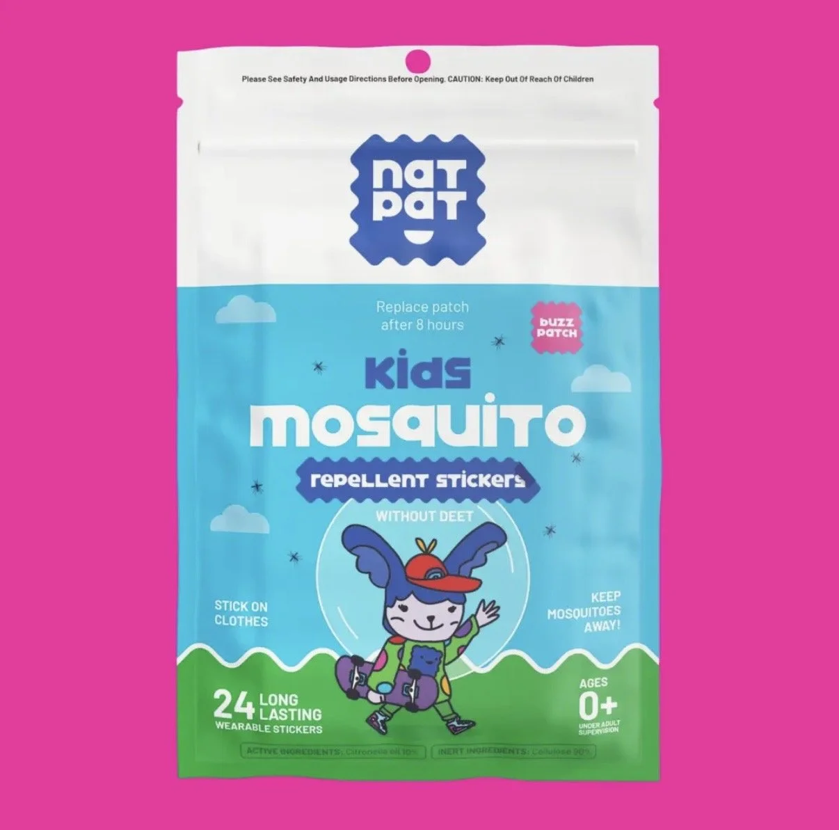 NATPAT BuzzPatch: Mosquito Patches