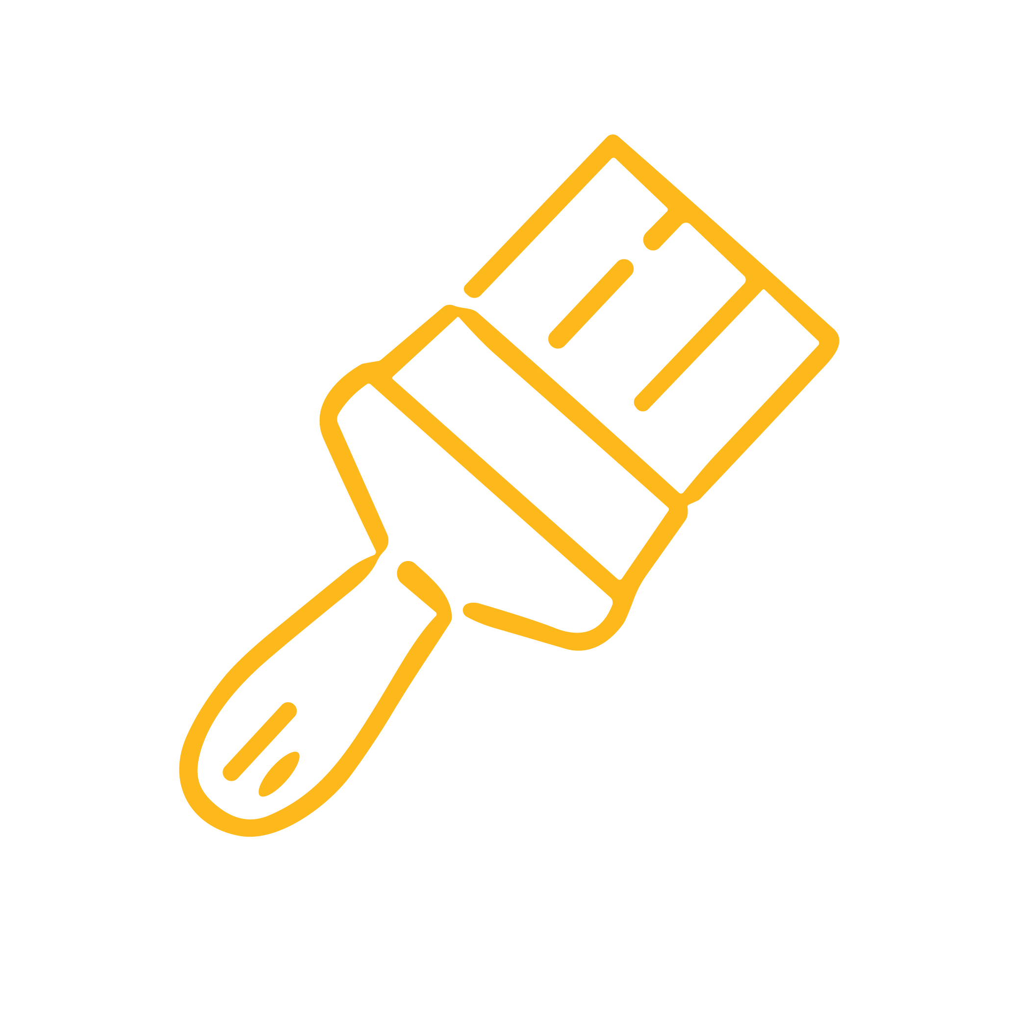 Icon of a paintbrush