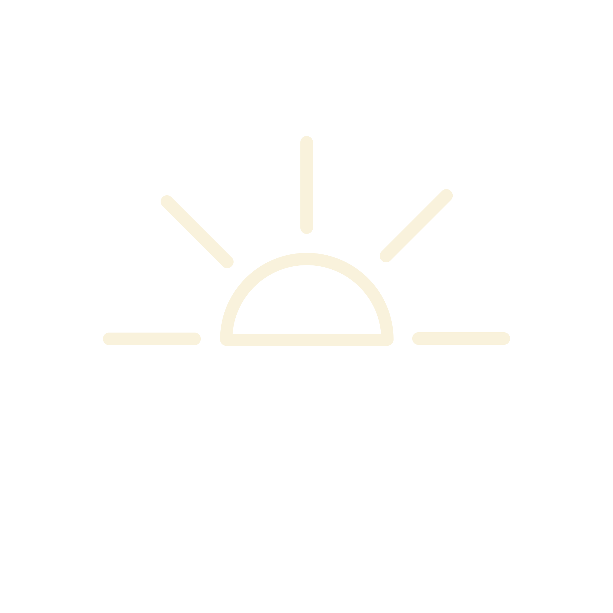 An Illustration of a sunrise in a minimalistic style.