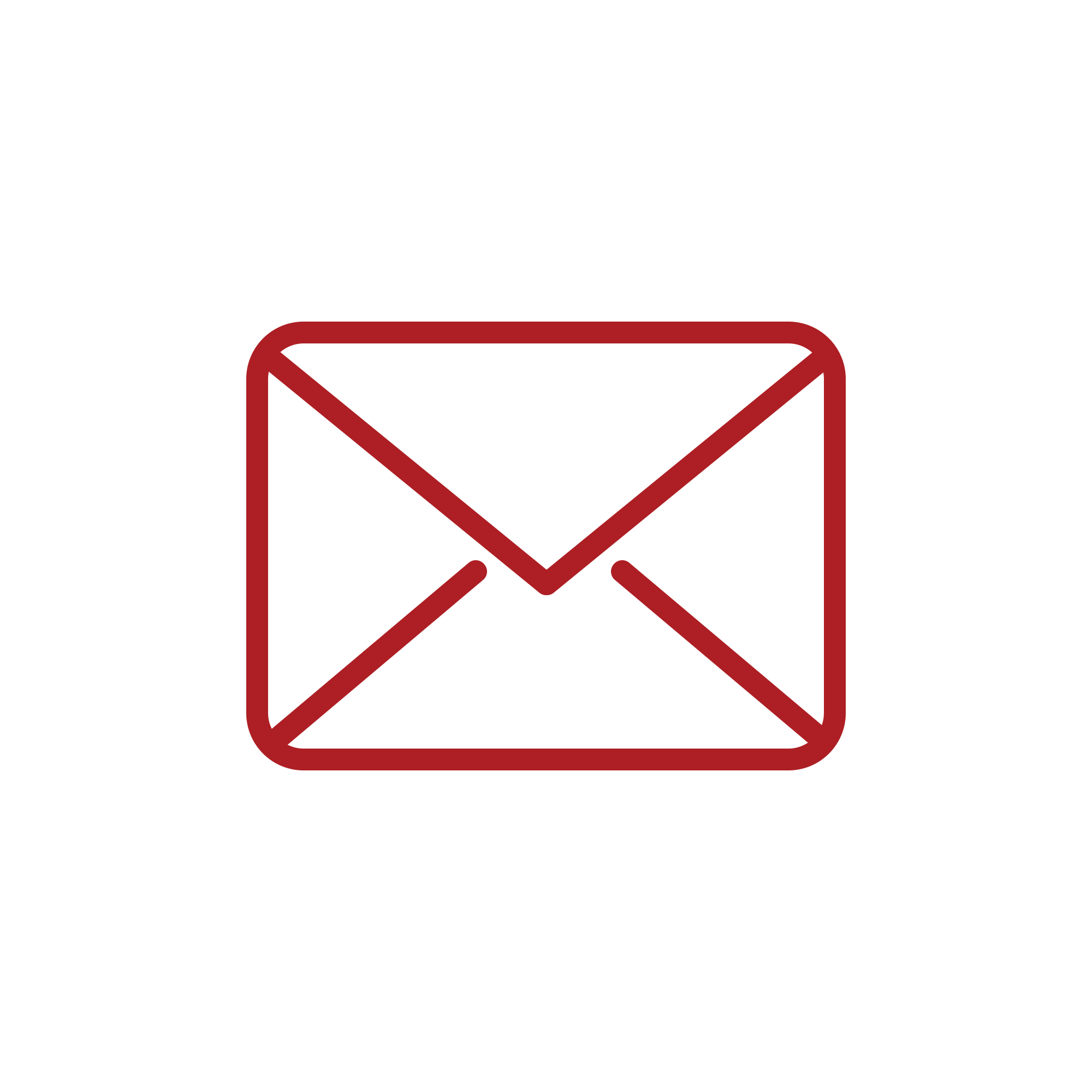 Illustration of an envelope in a minimalist style.