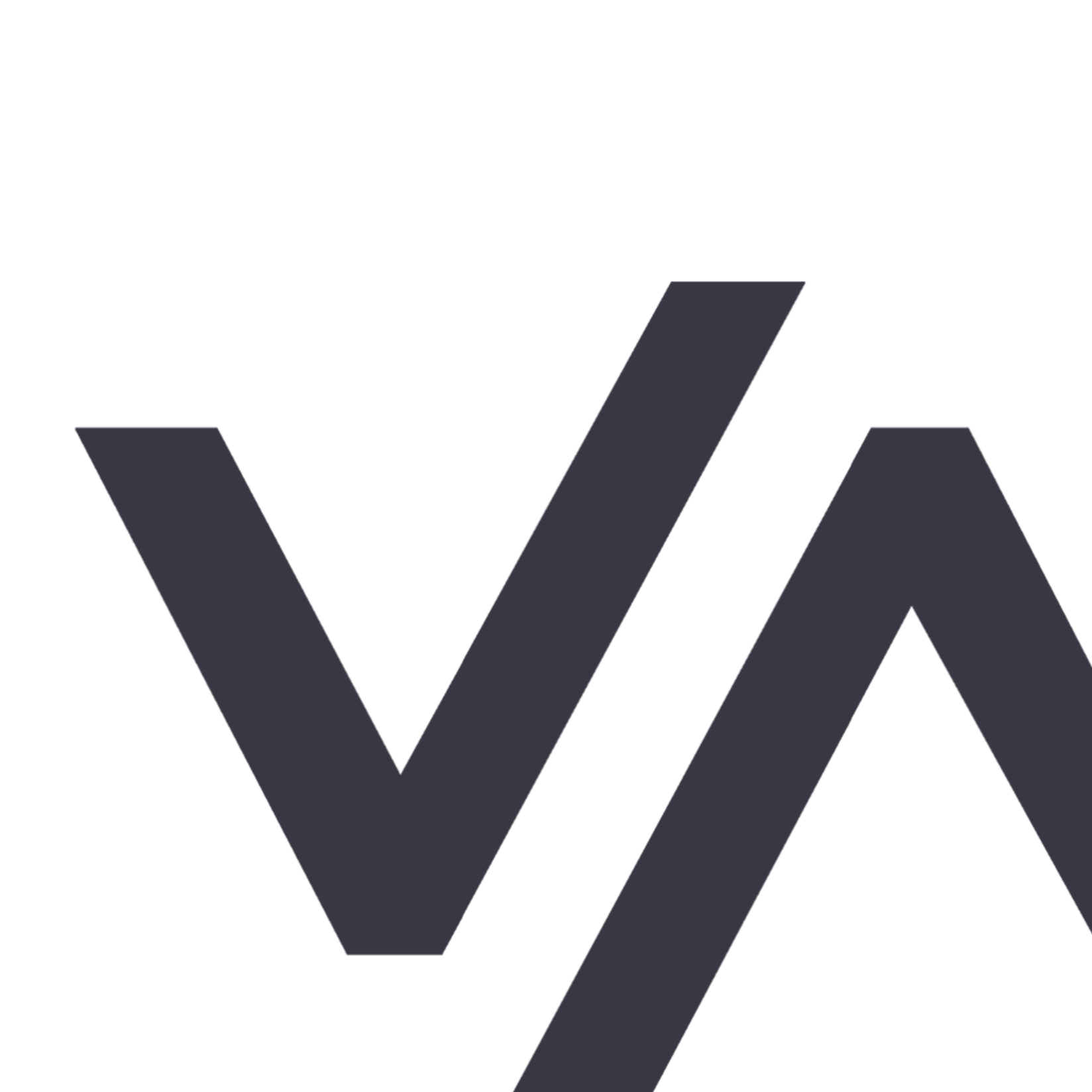 A stylized dark gray and black logo with the letter 'V' and 'A' interconnected on a black background.