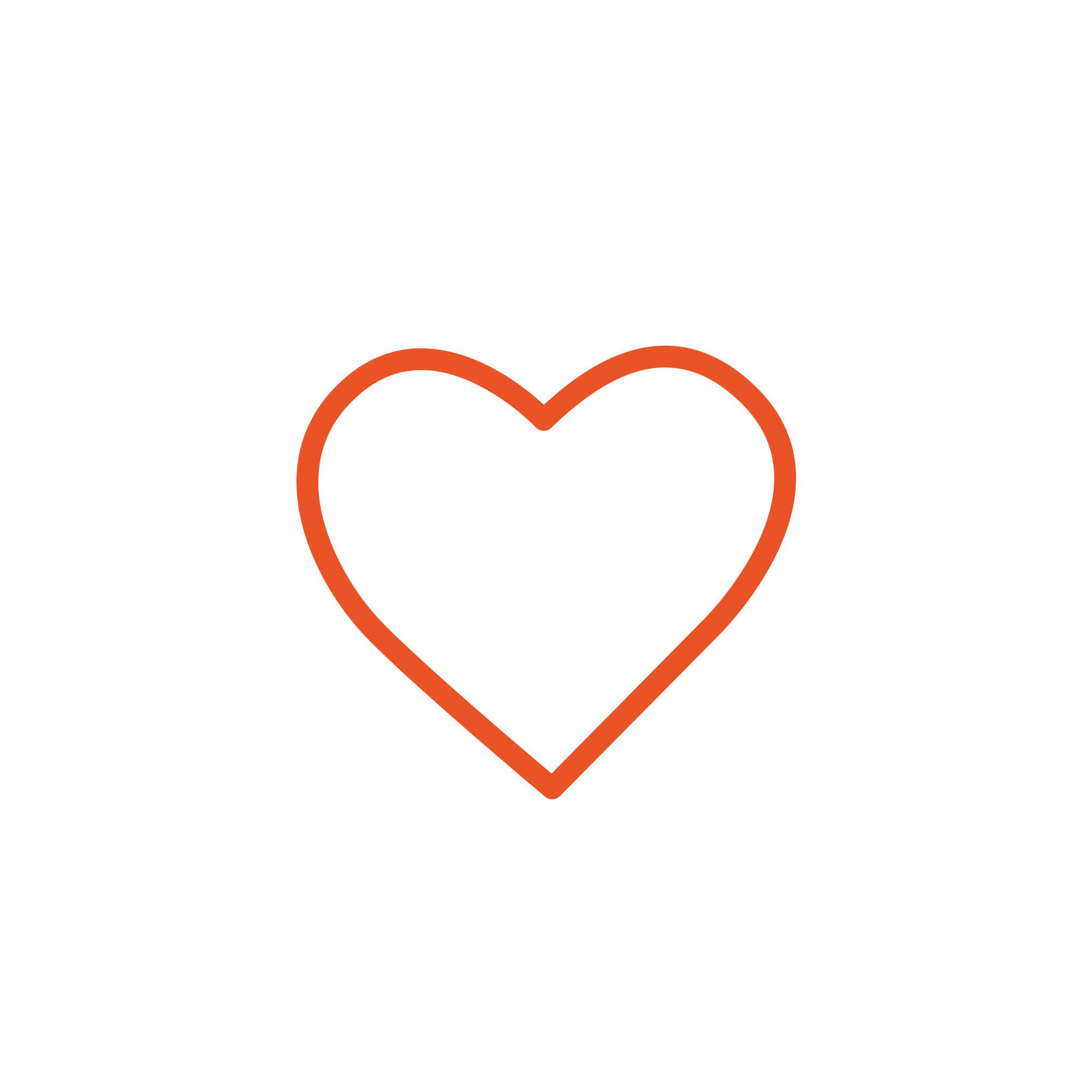 Illustration of a heart in a minimalist style.
