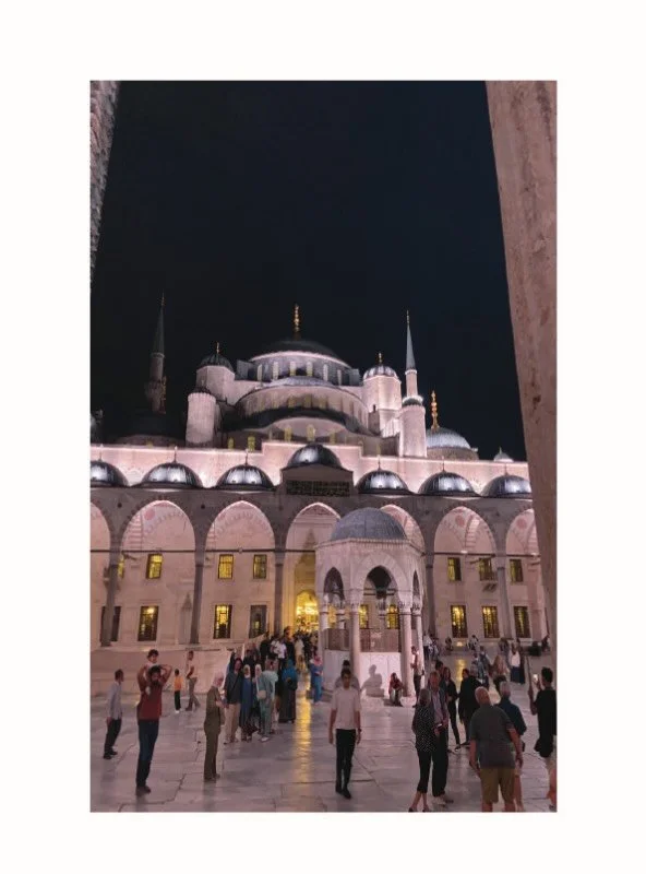 Blue mosque , sultan Ahmed mosque /  Istanbul