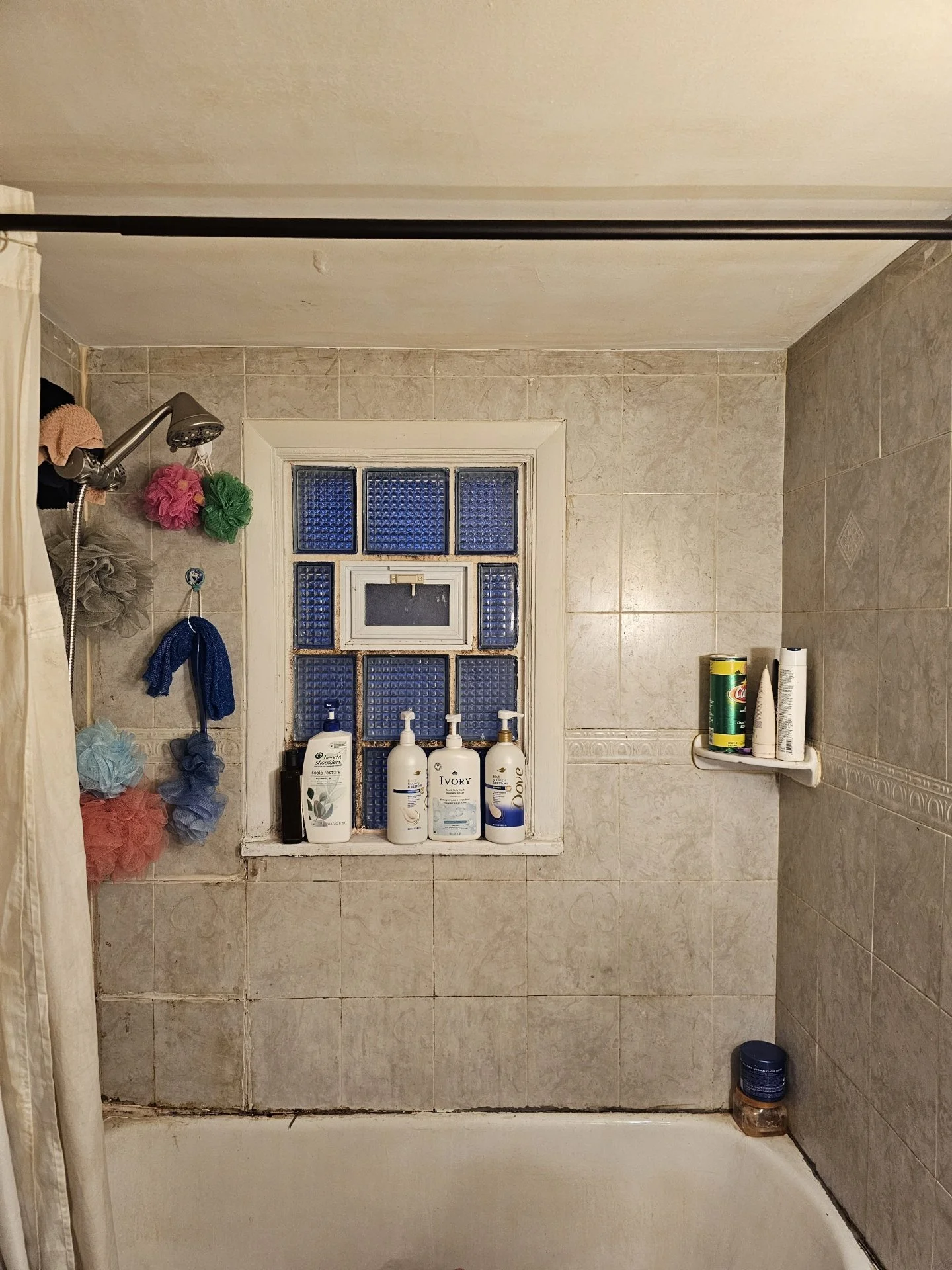 Before: Dated fixtures and tired walls cramped the potential of this space.