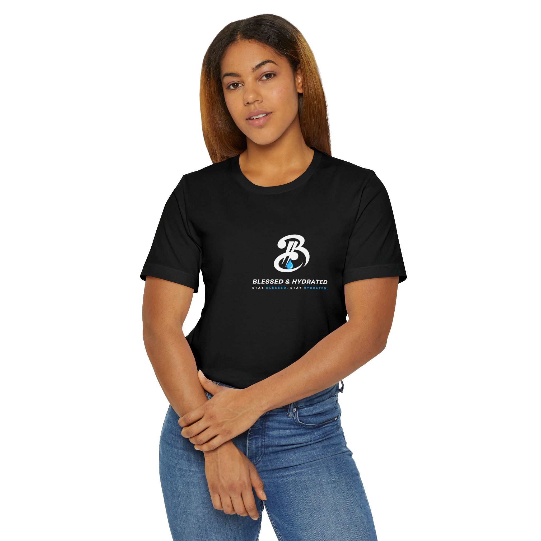 Blessed & Hydrated Women Fitted T-Shirt