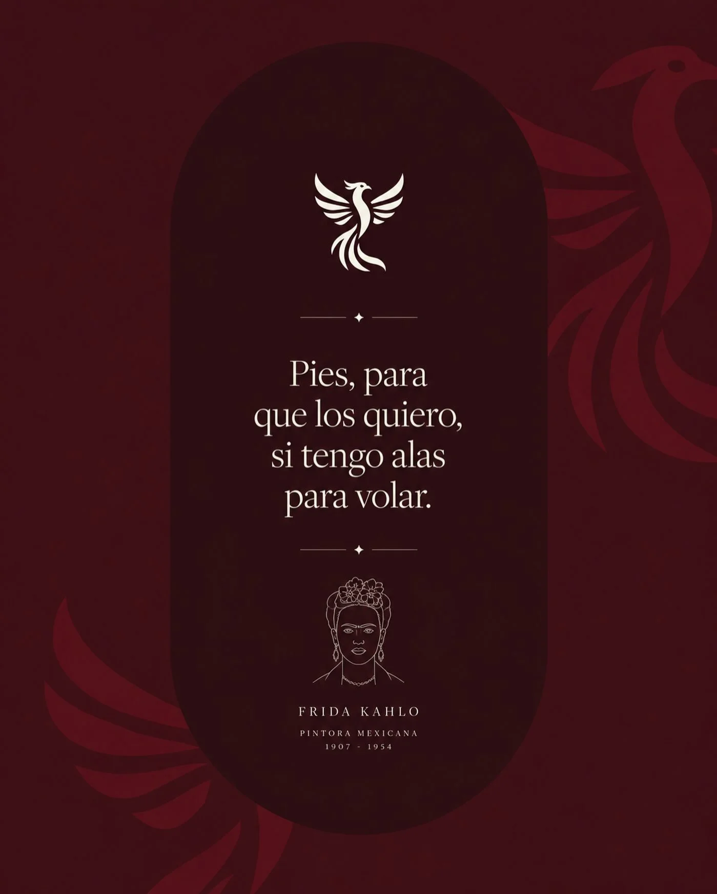 Hospedarte en el coraz&oacute;n de la ciudad tambi&eacute;n es acercarte a su historia, su arte y su cultura.🎨🎭

Comenzamos con una frase de Frida Kahlo, un &iacute;cono mexicano cuya obra sigue inspirando a generaciones.