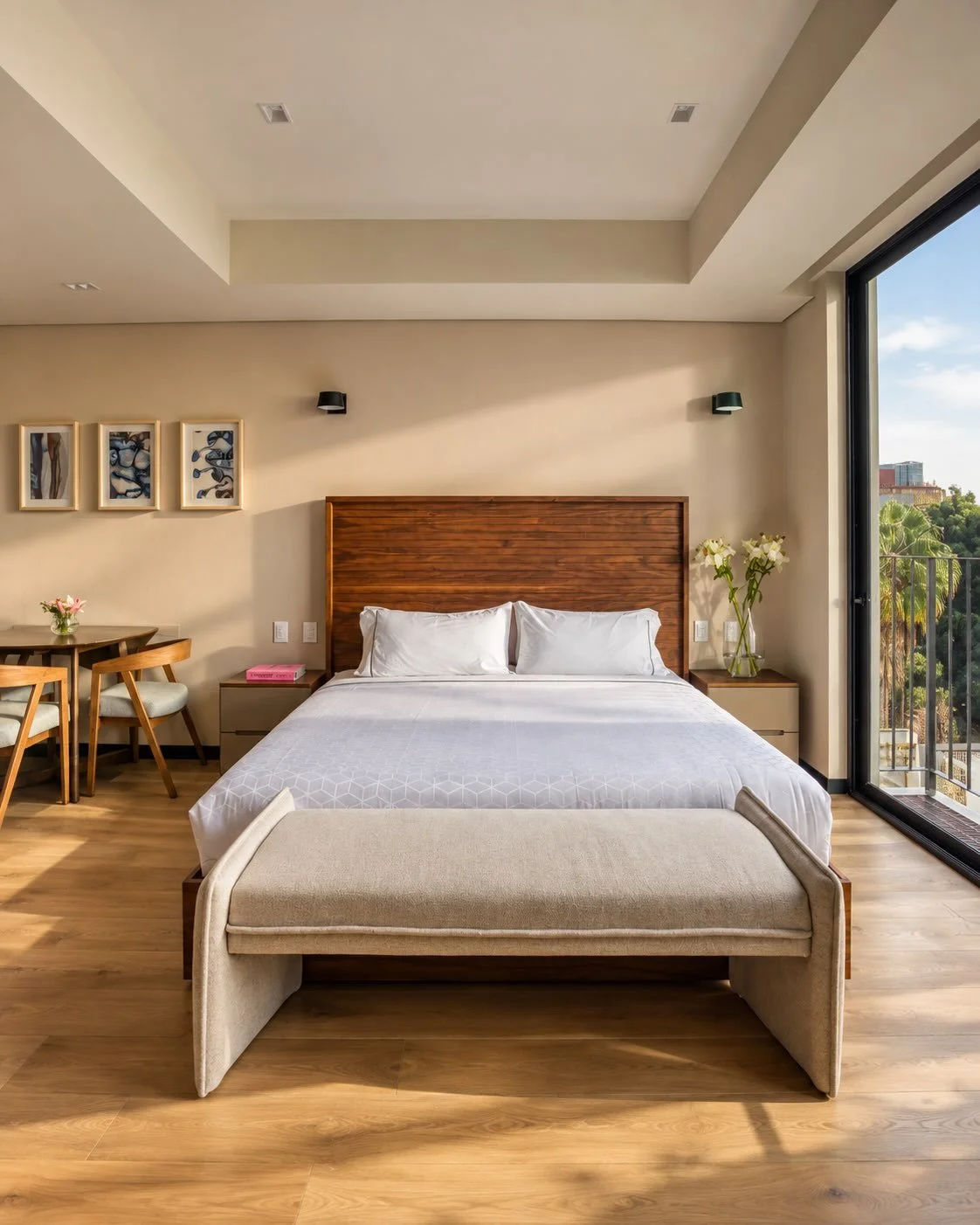 Tu espacio para bajar el ritmo. 🤍
Habitaciones llenas de luz, calma y todo lo necesario para sentirte en casa, incluso estando lejos.