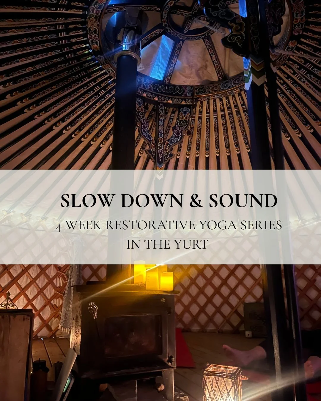 Slow Down &amp; sound week 1 