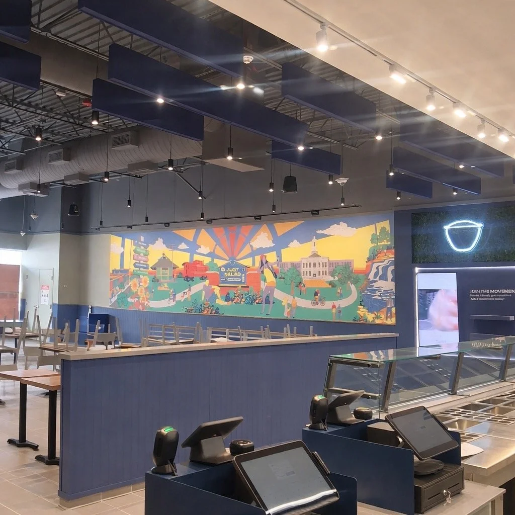 Amherst, NY- Get excited as the first Just Salad in our region is set to open!! This delicious lunch spot is set to open next week so mark your calendar. Located: 8124 Transit Rd. Amherst, NY. Our team had the pleasure of completing this interior out