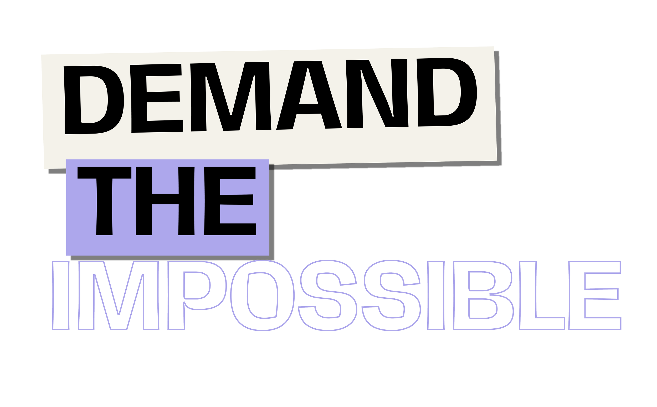 Header: Demand the Impossible