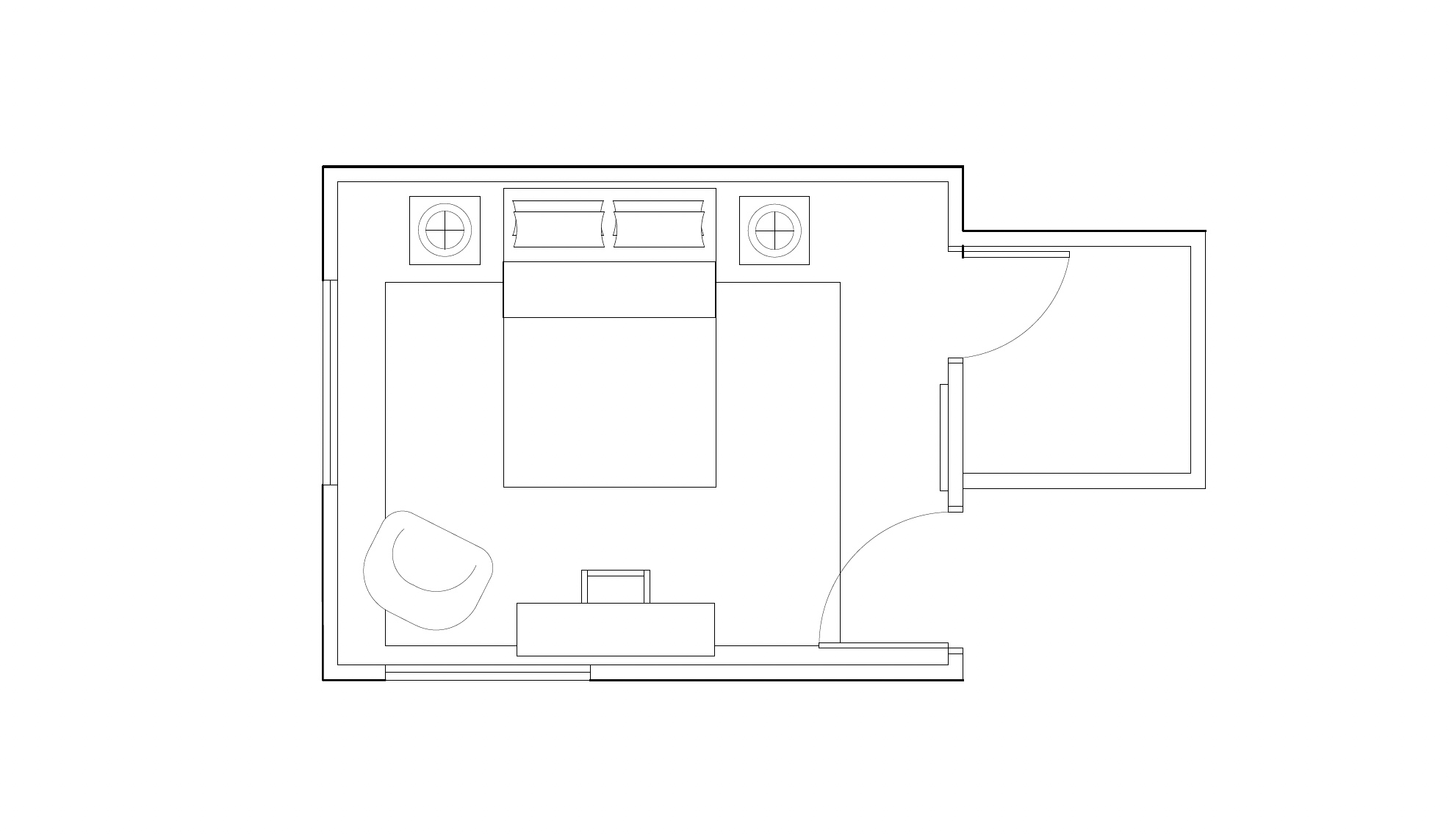 Detailed Furniture Plan