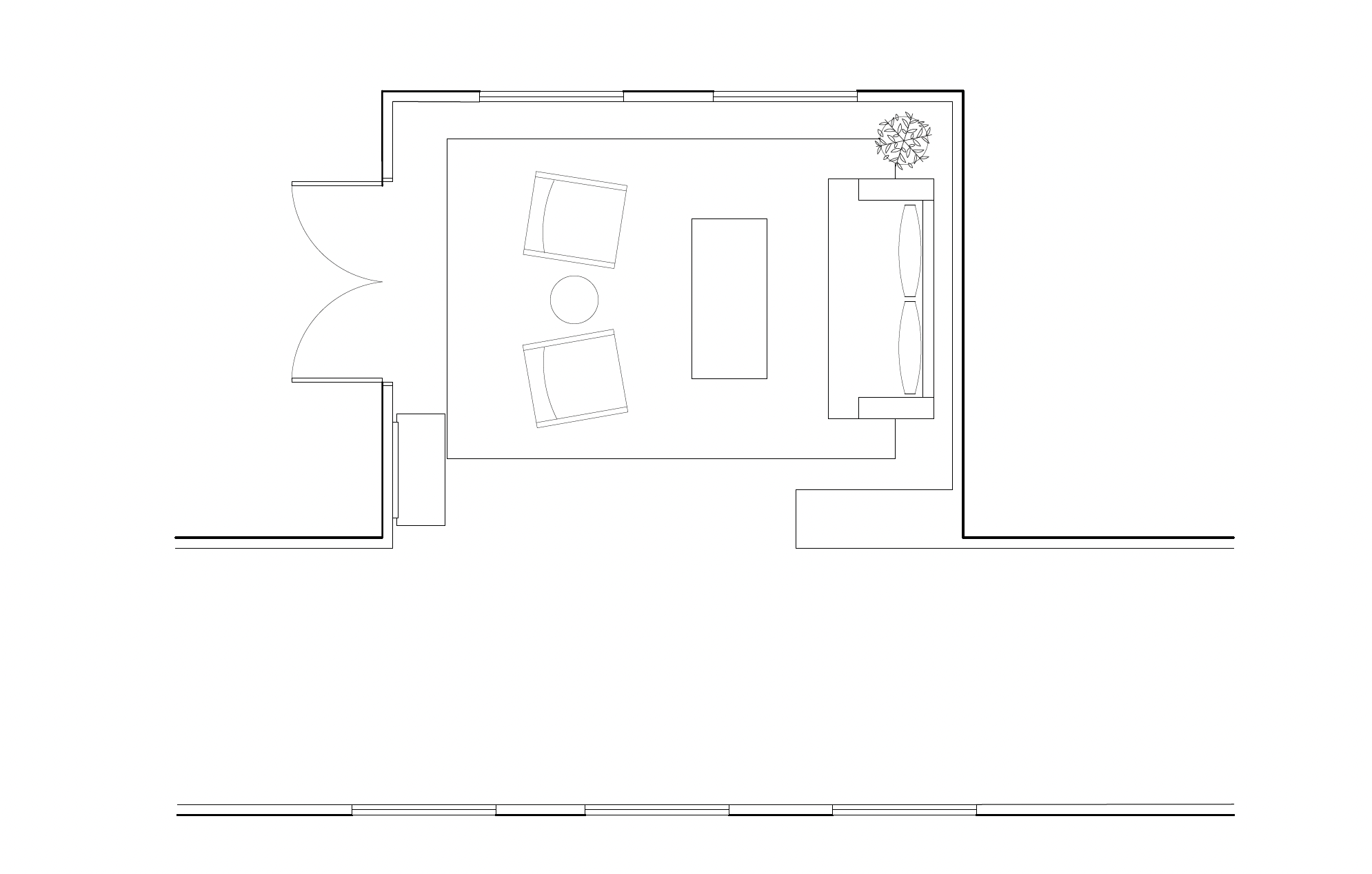Detailed Furniture Plan